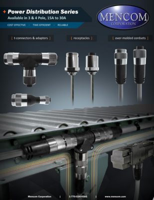 MENCOM POWER DISTRIBUTION CATALOG POWER DISTRIBUTION SERIES: AVAILABLE IN 3 & 4 POLE. COST EFFICIENT - TIME EFFICIENT - RELIABLE